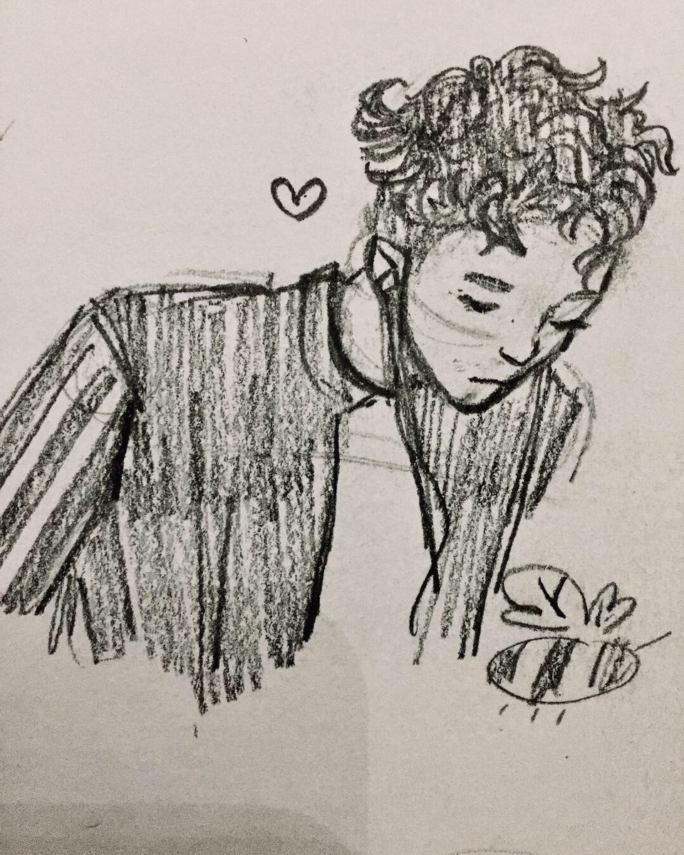 iSweatALot's tweet photo. Back at it again with that post mental breakdown doodles https://t.co/hyGinLHTwA