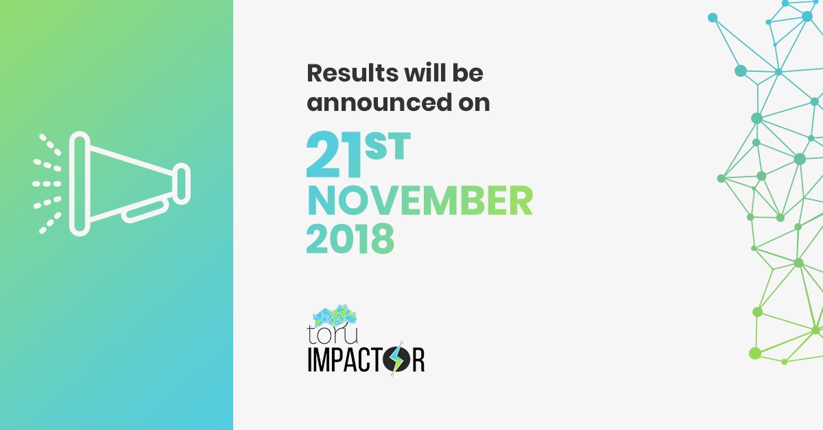 Toru_Idea's tweet photo. Remember to mark your calendars!
We will be announcing the results for Impactor on November 21, 2018!
#Impactor #Incubation #socialInnovation #socialImpact https://t.co/fZ2YifKrL9