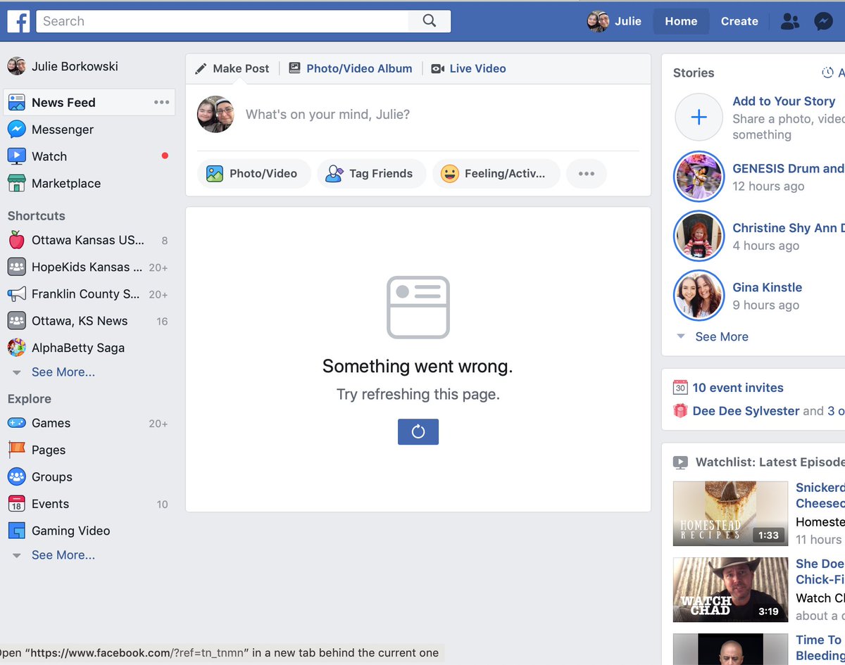 PoliticalJules's tweet photo. refresh don't work  facebook https://t.co/yZQ63dOOpz
