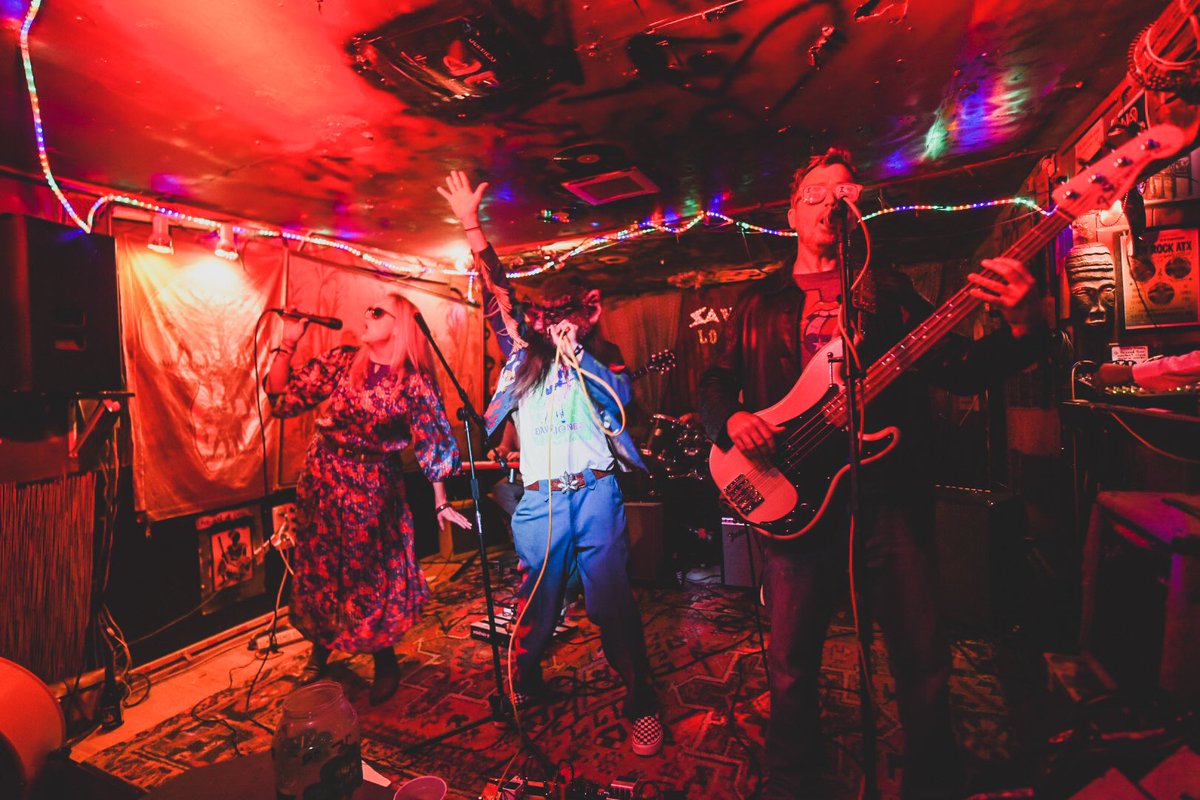 Another night of incredible local psych music deep in East Austin at the <a href="/Saturnalia_ATX/">Saturnalia Festival</a> Festival! | #do512 📷 Renee Dominguez