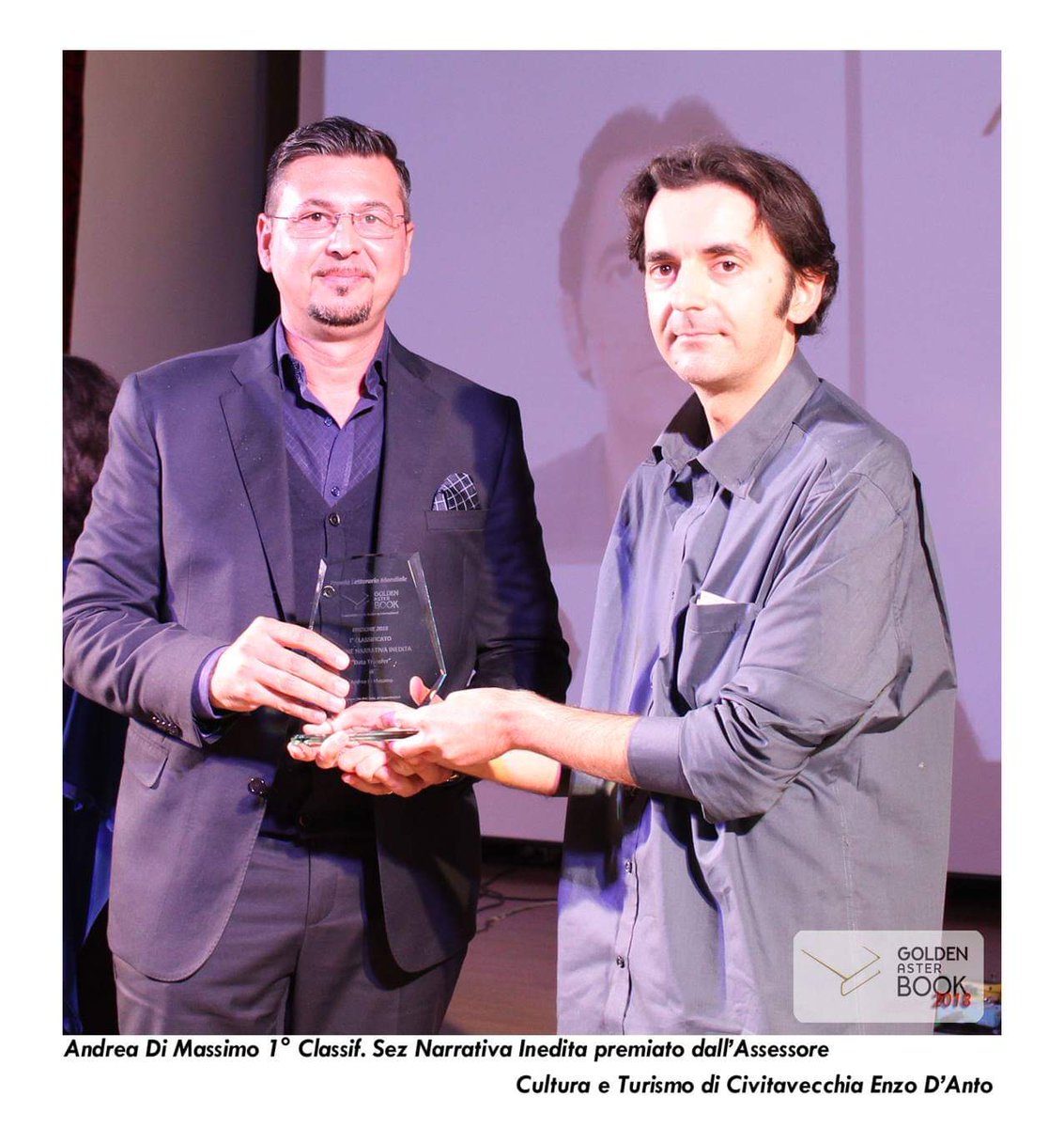 Successo per il Premio Letterario Mondiale #goldenasterbook2018

centumcellae.it/cultura/golden…