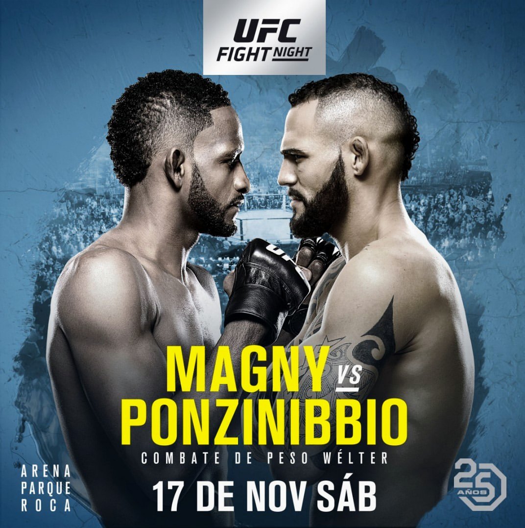 wqueijeiro's tweet photo. #UFCxFox Yaaa al aire la pelea estelar de #UFCArgentina 🇦🇷 https://t.co/h1S9jw6QZP
