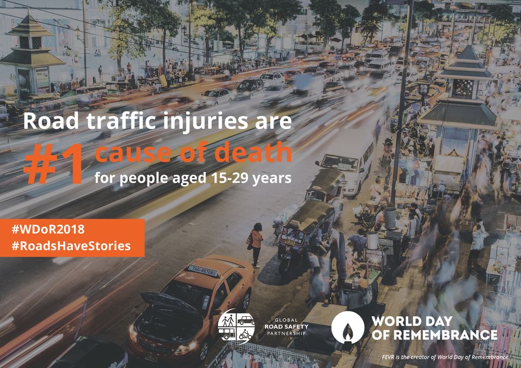 grspartnership's tweet photo. “Nothing behind me, everything ahead of me, as is ever so on the road.” – Jack Kerouac, On the Road. Roads tell stories: epic, funny, adventurous, tragic. Let’s remember them all. #WDoR2018 #RoadsHaveStories #childroadsafety https://t.co/LrXYtYFS2C