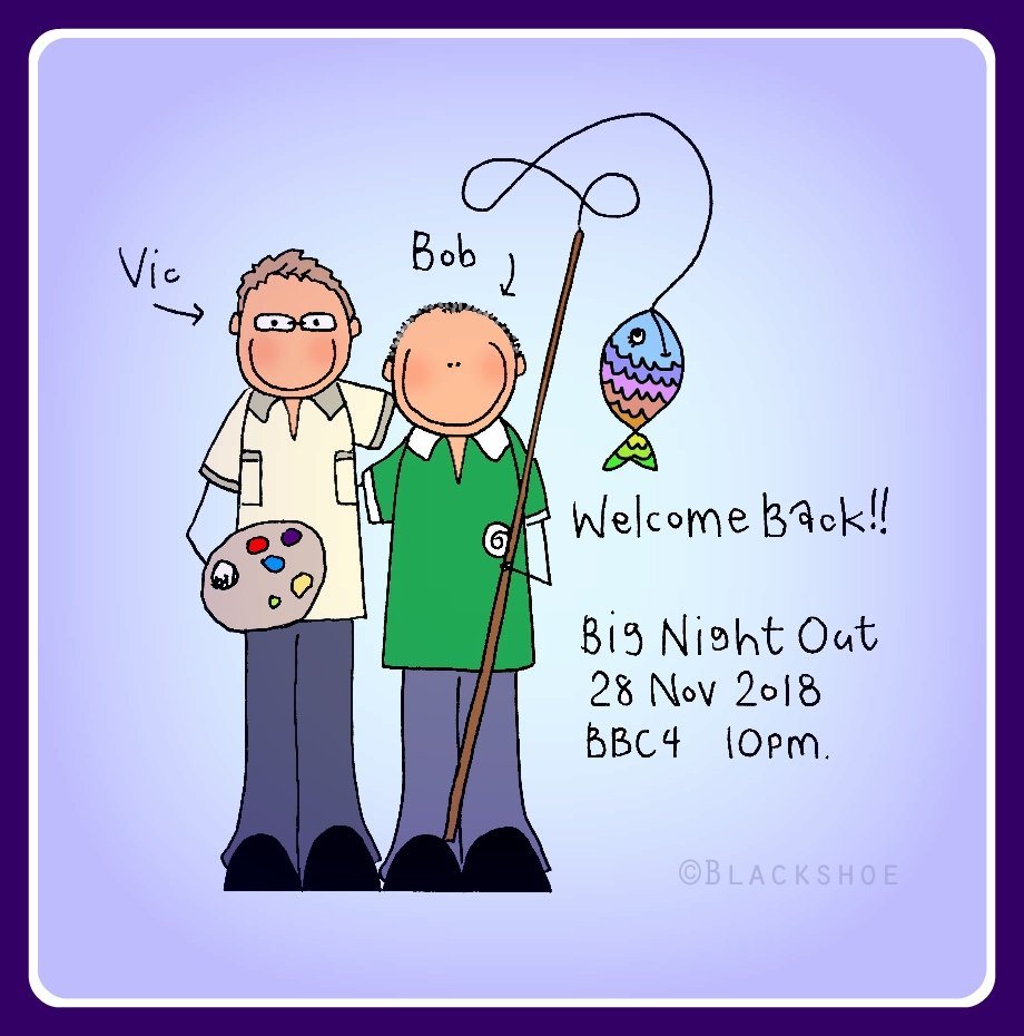 MsBlackshoe's tweet photo. Crazy excited for this!! #BigNightOut is back ... This Month! ♥
Nonsense Belly Laughs ... it's been too long!!
@JamesMoir10 @RealBobMortimer 
#WelcomeBack #Iconic #KingsOfComedy #KPRS #Biztalk #womaninbiz https://t.co/6btghlkNiV