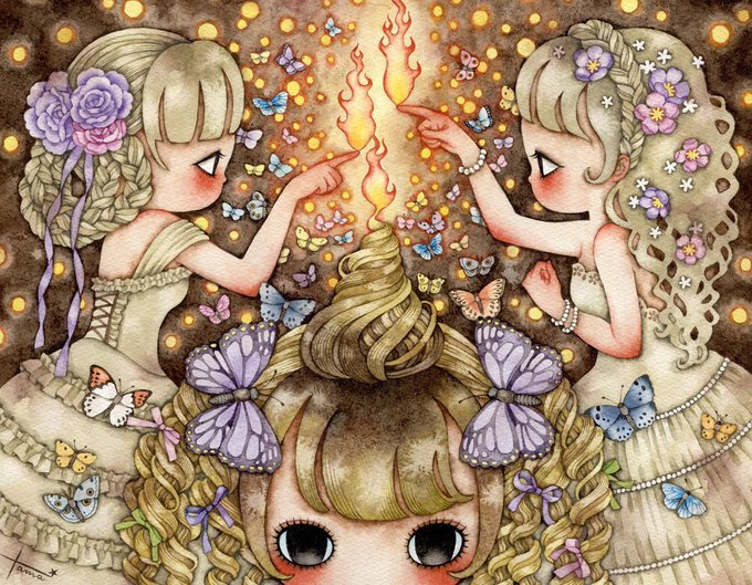 サンドアートパフォーマー 黒咲いちごさん がハッシュタグ 少女主義的水彩画家 をつけたツイート一覧 1 Whotwi グラフィカルtwitter分析