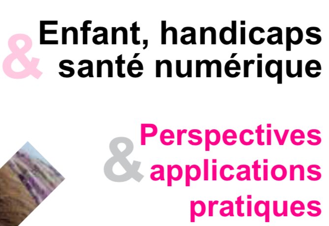 Epsymedia1's tweet photo. [Evénement] Rendez-vous en mars 2019 à Bron pour un séminaire consacré aux #enfants au #handicap et à la santé numérique 👶🧒
#esante #mHealth #enfants #adolescents #SantéConnectée #digitalhealth 
👉https://t.co/AYnCIzg0wz https://t.co/nn5qHojBjA