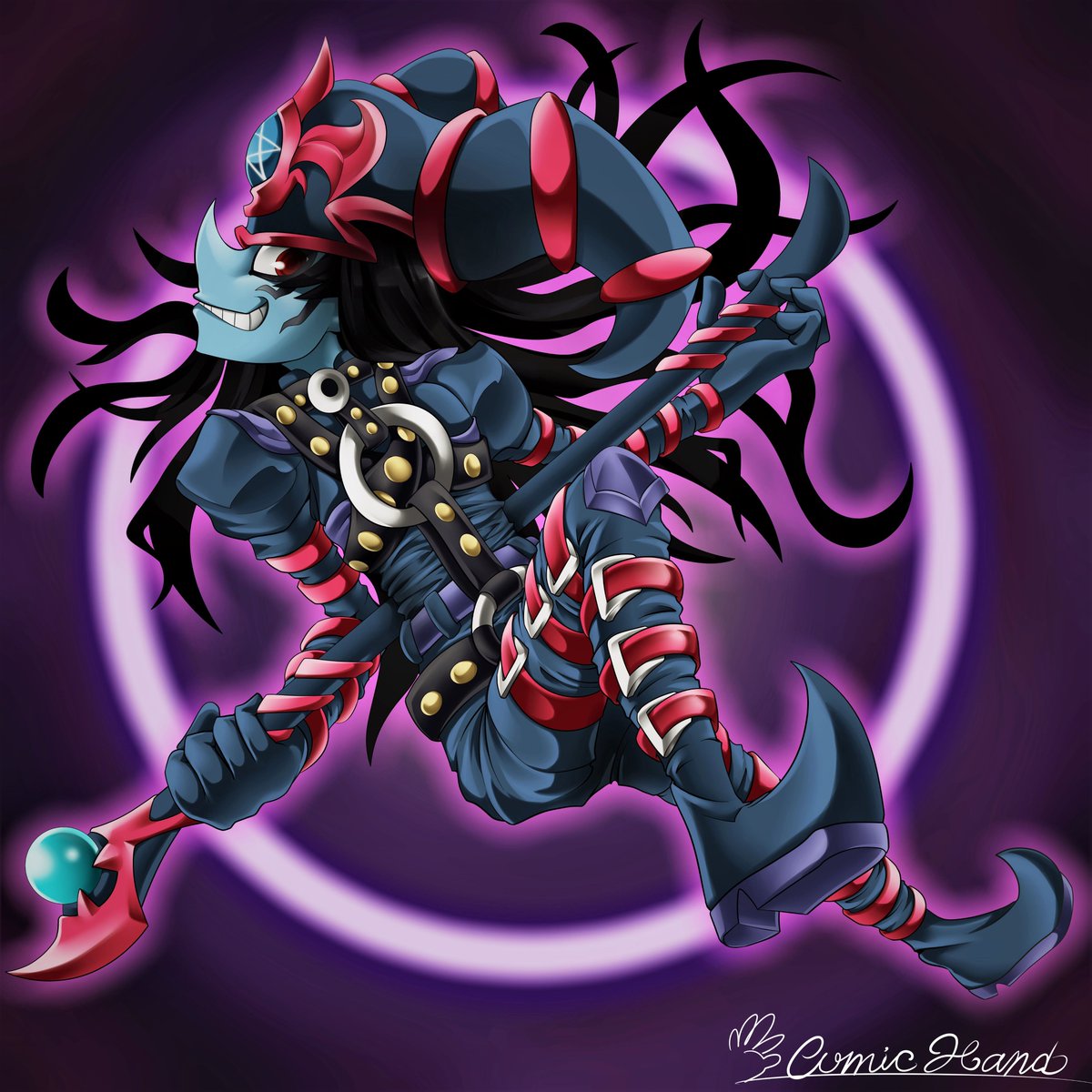 コミックハンド Twitter પર トゥーン マジシャン オブ ブラックカオス 遊戯王 Yugioh