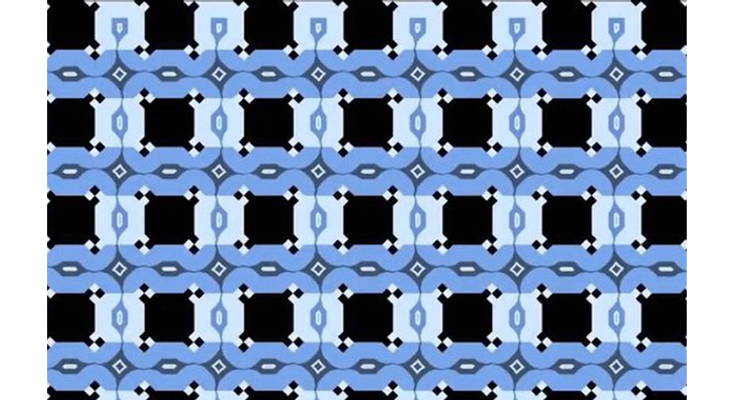 This illusion, created by the artist Victoria Skye, was one of the top entries in the 2017 Best Illusion of the Year Contest. Believe it or not, the horizontal lines are all perfectly parallel. bit.ly/trippy-visuals