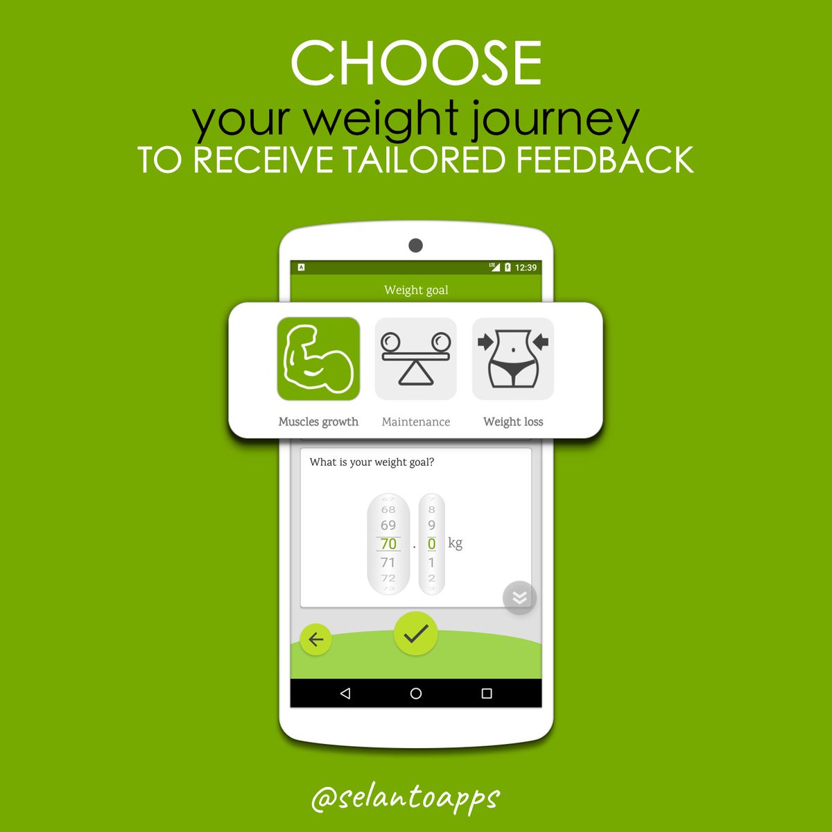 selantoapps's tweet photo. Choose your #weightjourney to receive feedback tailored to you with the #free #WeightDiary #app ππΌ https://t.co/wNRnlKOuUm
FOLLOW @selantoapps for the best #health and #fitness tips. https://t.co/plVQ06jM6p