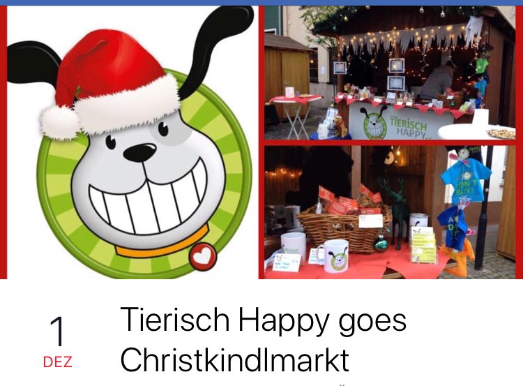 Wir möchten euch am 1.-2.12. zum Christkindlemarkt nach #BadCamberg einladen.Wir haben wieder allerlei Leckeres für Euch im Angebot, u. a. unser veganes Chili. Für die Fellnasen gibt es hausgemachte Hundekekse und die tollen Katzenspielzeuge von <a href="/AmiCaToys/">Amicattoys</a> 
#weihnachtsmarkt #xmas