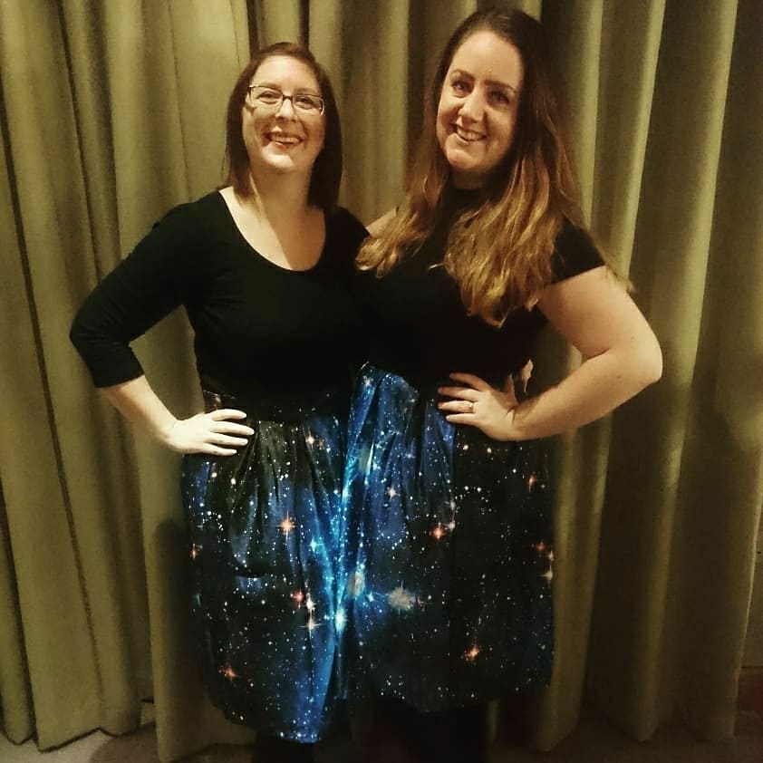MoonlightersUK's tweet photo. Great evening entertaining the guests at Callum and Sophia's wedding. Also got to debut our new function uniform including themed skirts for the girls and complimentary ties for the gents! #weddingband #functionband #Southampton https://t.co/RJeIIfwFgI