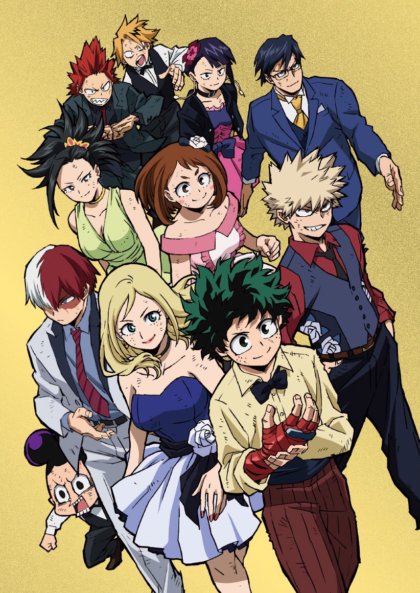 ট ইট র 僕のヒーローアカデミア ヒロアカ アニメ公式 速報 来年2 13 水 発売 僕のヒーローアカデミア The Movie 2人の英雄 Dvdプルスウルトラ版に収録の特典映像として 映画公開時の入場者プレゼント Vol Origin に収録された堀越耕平先生描き