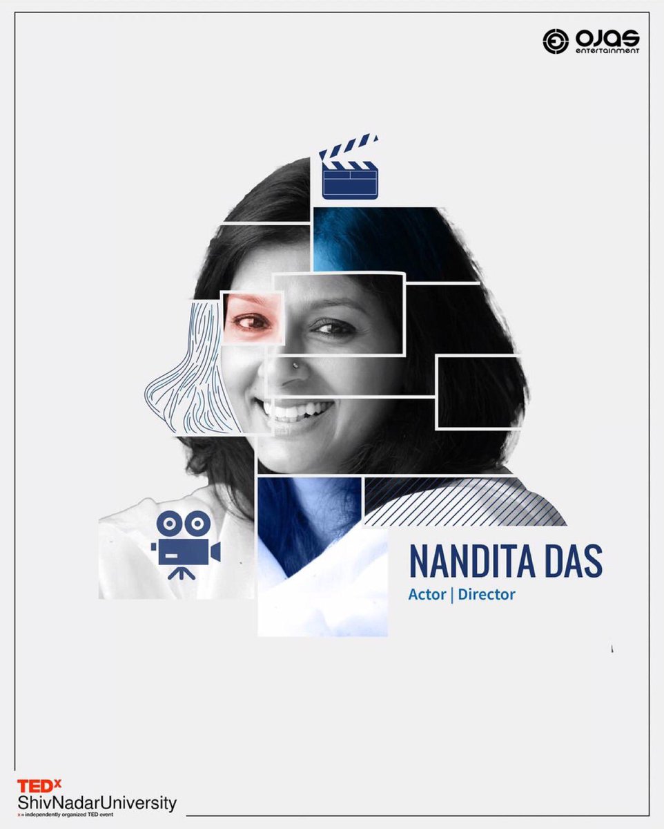 Ojasonthego's tweet photo. This 18th of November hear her delve into the importance and intricacies yof empathy at @ShivNadarUniv.
Nandita Das
#TEDxShivNadarUniversity #OutOfTheBlue #University #Conference #TeamOjas #OjasOnly #OjasEntertainment https://t.co/eq0FWJbYq3