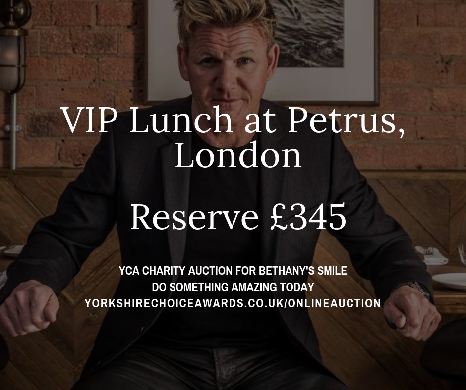 yorkshirechoice's tweet photo. A truly unforgettable Michelin star restaurant experience including special VIP extras - and it could be yours! Bid online today https://t.co/Mu1bxPmnFi #only2weeksleft #maketheirchirstmas #charityauction for @WalkOfSmiles #Yorkshire https://t.co/f8QhN0Hky5