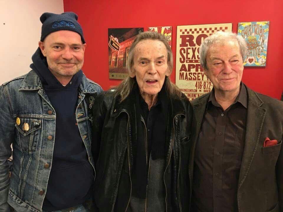 Ham56deb's tweet photo. This is a beauty from early 2017! The Three Gords- #GordDownie-r.i.p, #GordonPincent - great actor and in the middle @GordonLightfoot! Happy Birthday Gordon Lightfoot!! https://t.co/R8bjtOnSmH