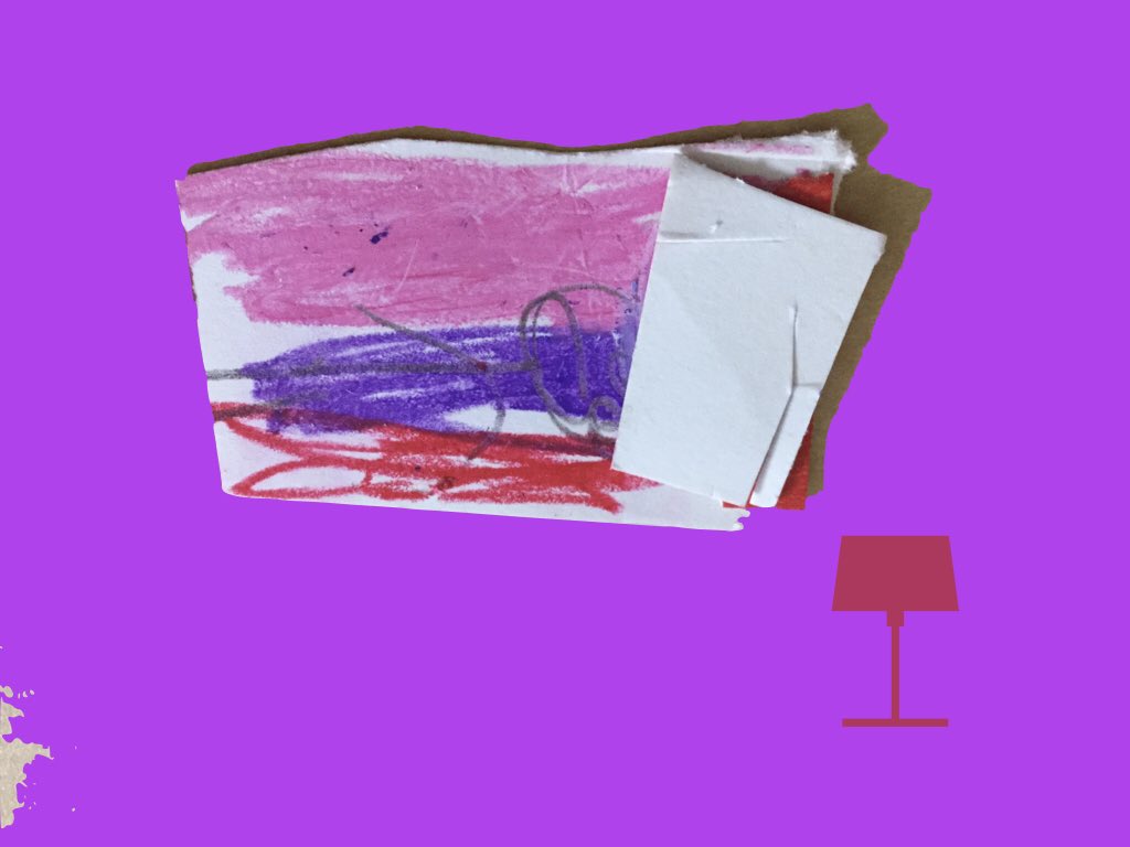 AStrutin's tweet image. This 4 year old maker created a bed out of cardboard, put it into #keynote adding a lamp and background, and finally put it on the #greenscreen. Making her bedroom life size!  #EveryOneCanCeate #AppleEDUChat #edtech #EarlyYears @DoInkTweets #wbaiseslearns