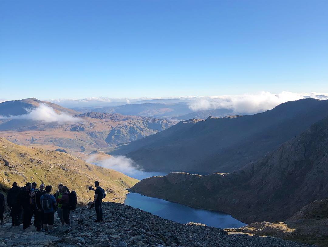 region8rep's tweet photo. We came. We saw. We conquered. #snowdon #walking #wellneededrest https://t.co/Upx8C7O3rn