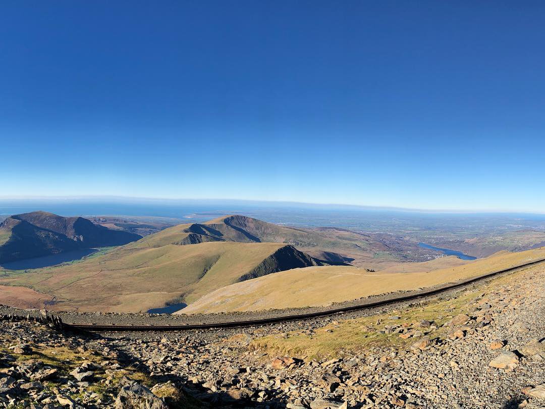 region8rep's tweet photo. We came. We saw. We conquered. #snowdon #walking #wellneededrest https://t.co/Upx8C7O3rn