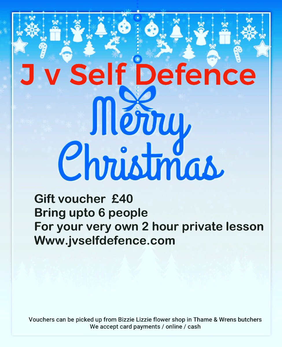 jvselfdefence's tweet photo. J v self defence 
Pick up your your vouchers from Bizzie Lizzie flower shop £40 
We will teach you how to deal with the following :
Wrist grabs 
Arm grabs 
Hair pulls 
Grabs from behind I:e Bear hugs 
Punches 
Headlocks
Choke holds 
This is Non martial arts and easy to learn https://t.co/PcMgnWEP7R