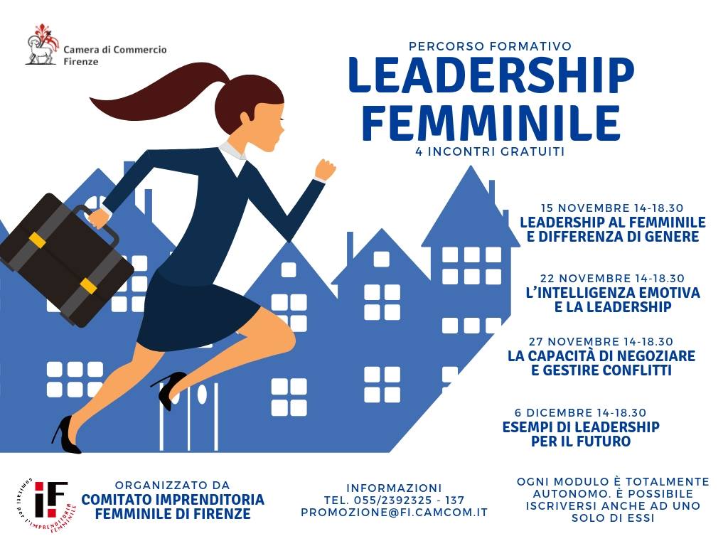 CamComFI's tweet photo. Il secondo dei quattro incontri lanciati dal Comitato imprenditoria femminile di Firenze si terrà alla Camera di Commercio (piazza dei Giudici, 3) giovedì 22 novembre dalle 14 alle 18.30 e affronterà il tema "L’intelligenza emotiva e la leadership" https://t.co/3Ciu71WnKg