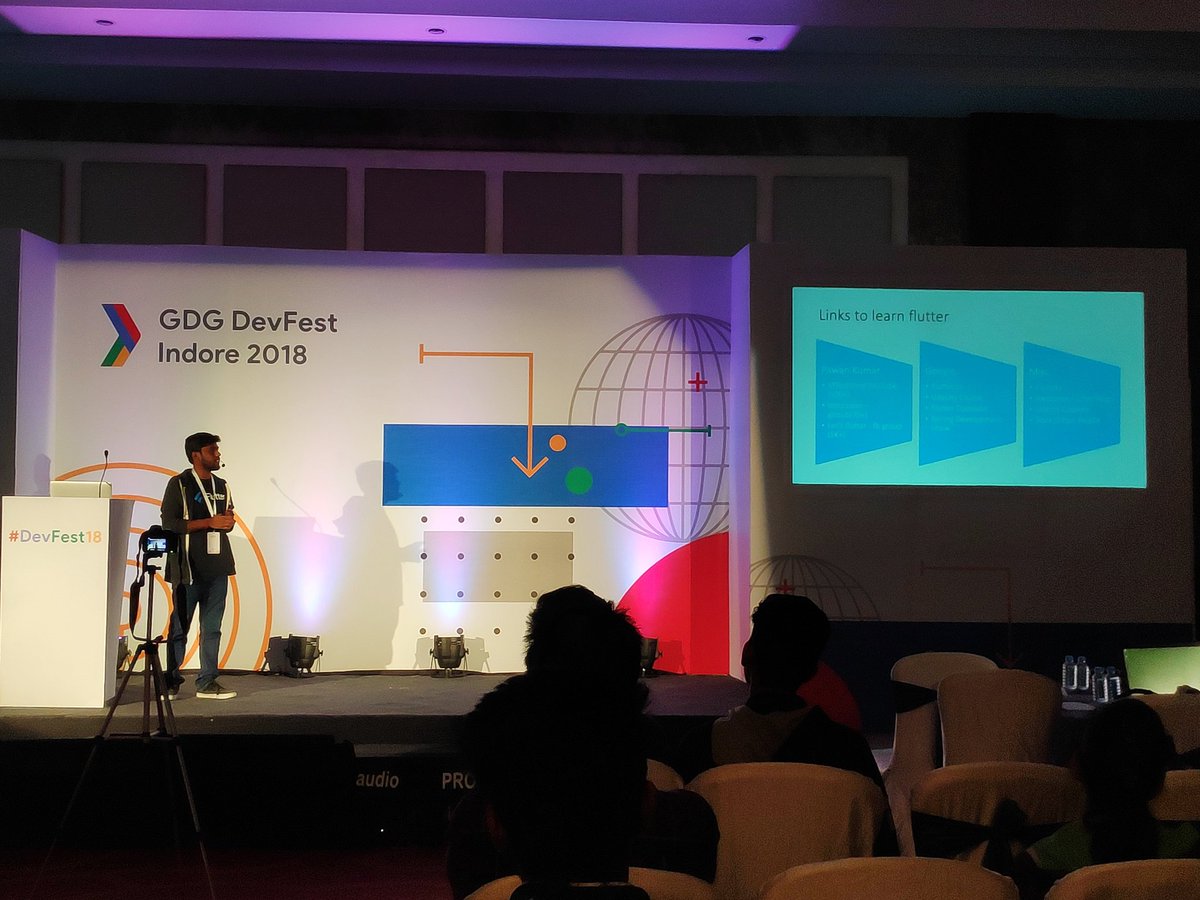 ImBhanuKushwah's tweet photo. Interesting session on Flutter by @imthepk sir at #GDGDevFest #DevFest18 #GDGIndore #GDGDevfestIndore #GDGindore #DevFest18 #GDG #Flutter #GoogleDevlopers #Indore #AndroidDev #Android #ios https://t.co/oW828ztsVV