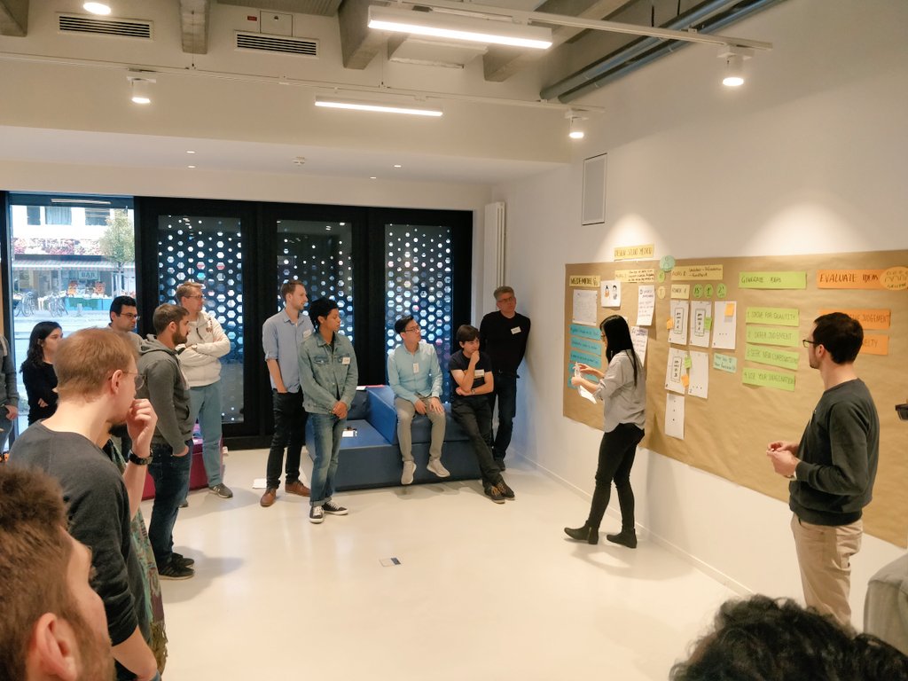 ODSHamburg's tweet photo. Unser letzter #Workshop-Tag steht bevor, doch vorher wollen wir noch ein paar Impressionen von gestern mit euch teilen. #ux #designstudio #opendata #designthinking #UseYourImagination #hamburg https://t.co/cGHCjCcDU2