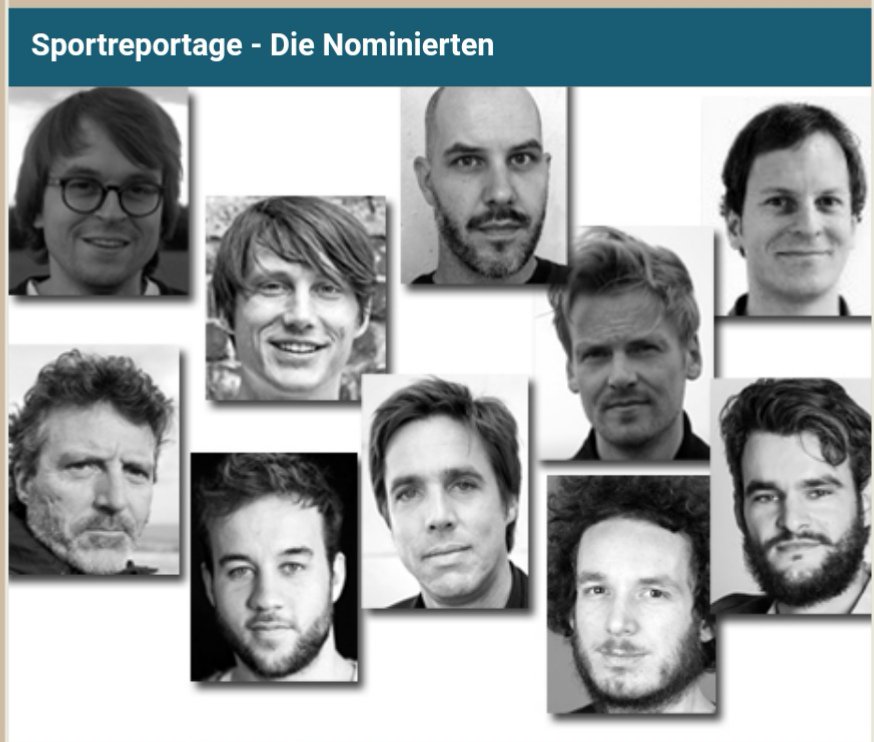 derhorus_x's tweet photo. @vonWurmbSeibel @dalkowski @RonUlrich11 @offripper @claasrelotius @thomashummel73 @marius_buhl @MFeldenkirchen @kittro @herrmannmoritz Das ist #Sexismus &amp; #Hatespeech. Sie haben den intersektionellen #Feminismus nicht verstanden.

Wie können Sie, aufgrund der Bilder &amp; Namen, das Gender der nominierten Reporter*_innen wissen?

#its2018 #reporterpreis #Iknowitsconfusing https://t.co/QIHidfO0E7