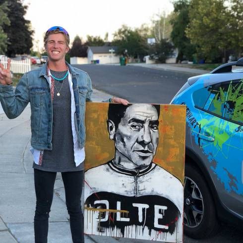 Cyclingnewsfeed's tweet photo. TJ Eisenhart finds balance in his painting - Gallery
https://t.co/tgclwk8D6s https://t.co/GXpH6RQCvO