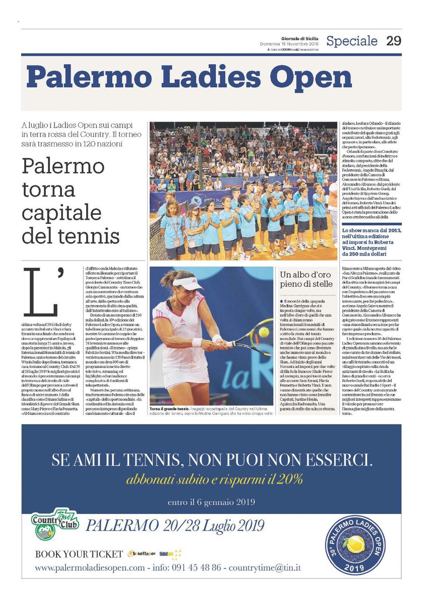 countrytimeclub's tweet photo. SE AMI IL TENNIS NON PUOI NON ESSERCI https://t.co/YAq6F2w6Pu
