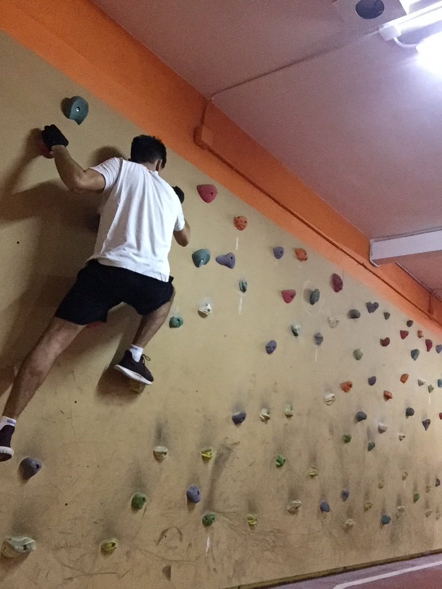 De escalada! #FelizDomingo #masajista #Madrid