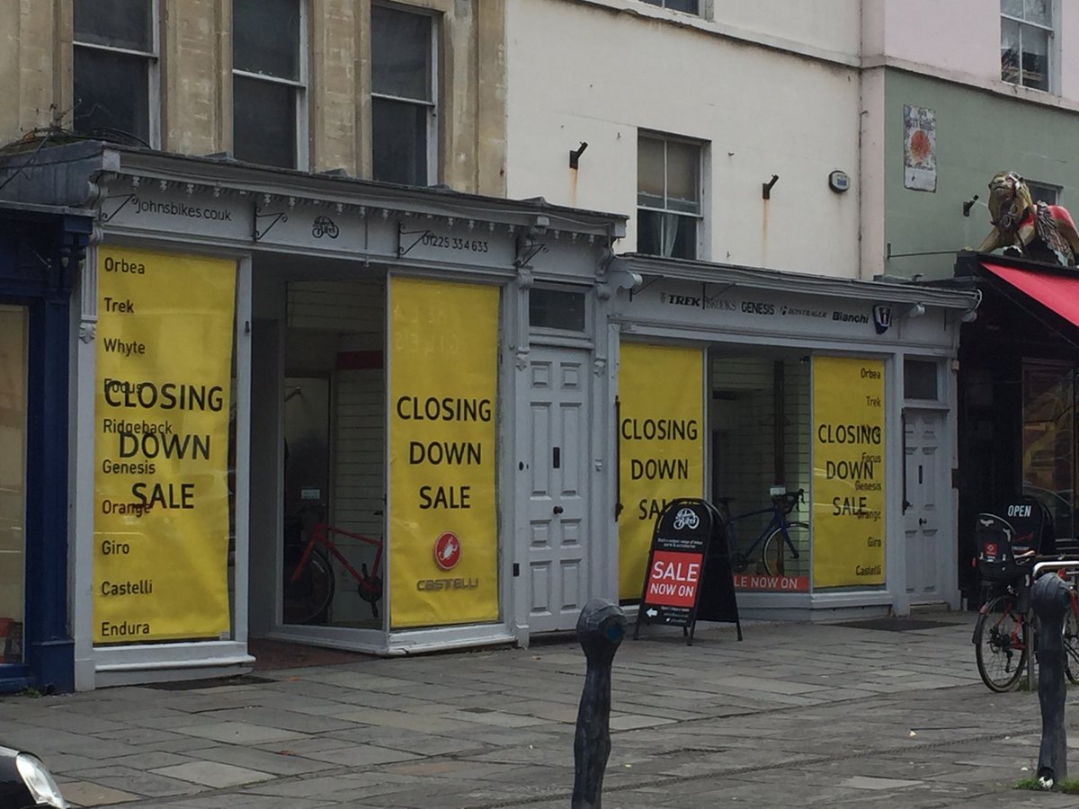 CleggWarren's tweet photo. End of an era Had some good times here and met some great people RIP 1976-2018🚴🚴🚴 https://t.co/J9bGfFIsln