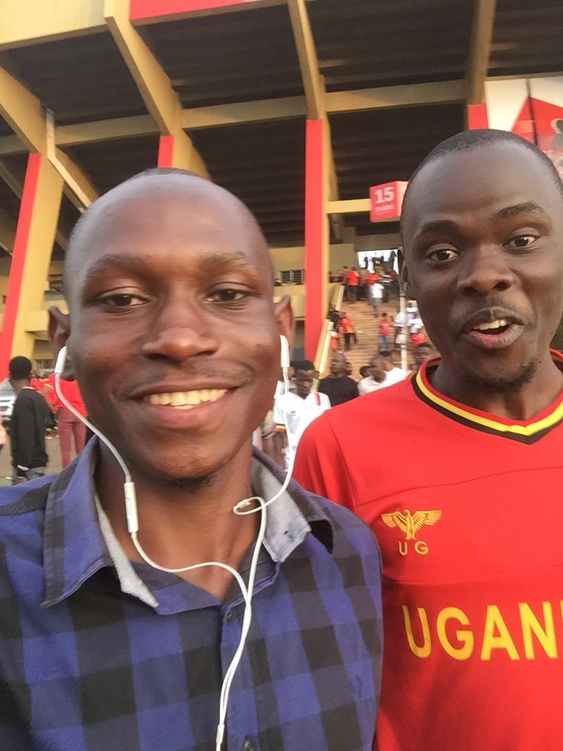 Finewalls2015's tweet photo. Congratulations to the @UgandaCranes . #AFCON we on the way.
The boss(MW) witnessed the historic moment #UGACPV @kabandaolsd https://t.co/23kP4aI4hE