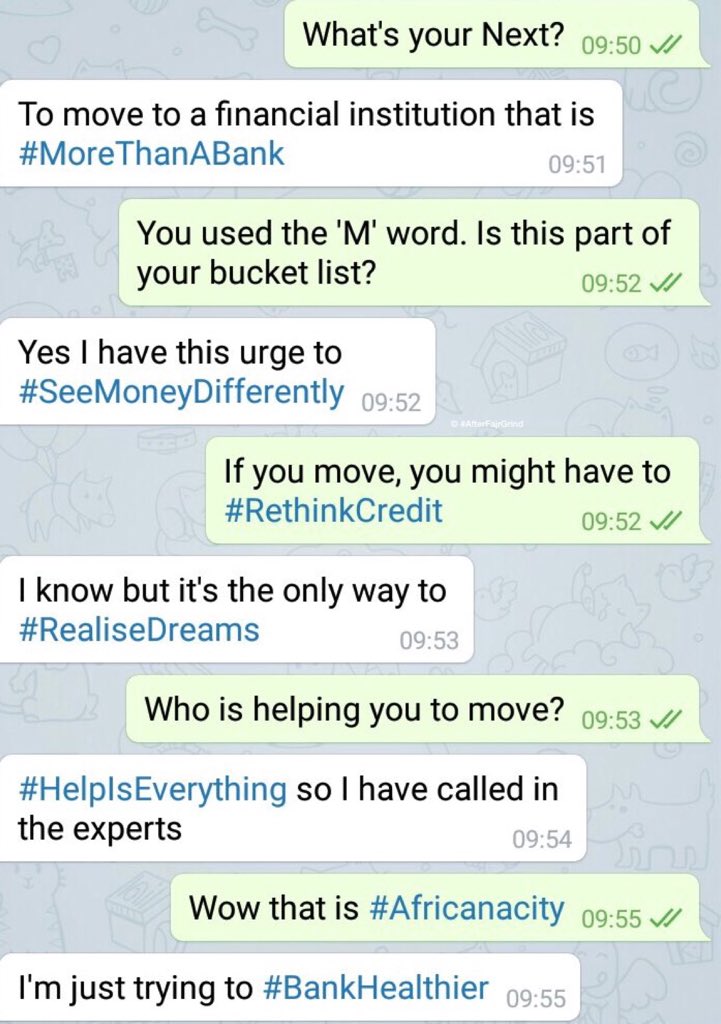 ziyaad86's tweet photo. My interest in this conversation is growing😉😜

#SillySunday #SundayFunday #SundayMotivation #SundayMorning 
#MoreThanABank #SeeMoneyDifferently #RethinkCredit #RealiseDreams #HelpIsEverything #Africanacity #BankHealthier #iloveza❤️🇿🇦 #AfterFajrGrind @Nedbank https://t.co/Lh3NEDGuK5
