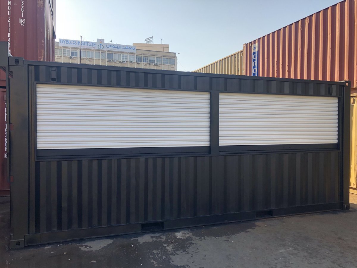 ContainerzLB's tweet photo. Shipping Container Conversions ! Order your own design now , contact us #containers #beirut #lebanon #shipping #intermodal https://t.co/eFPOkz8LOw