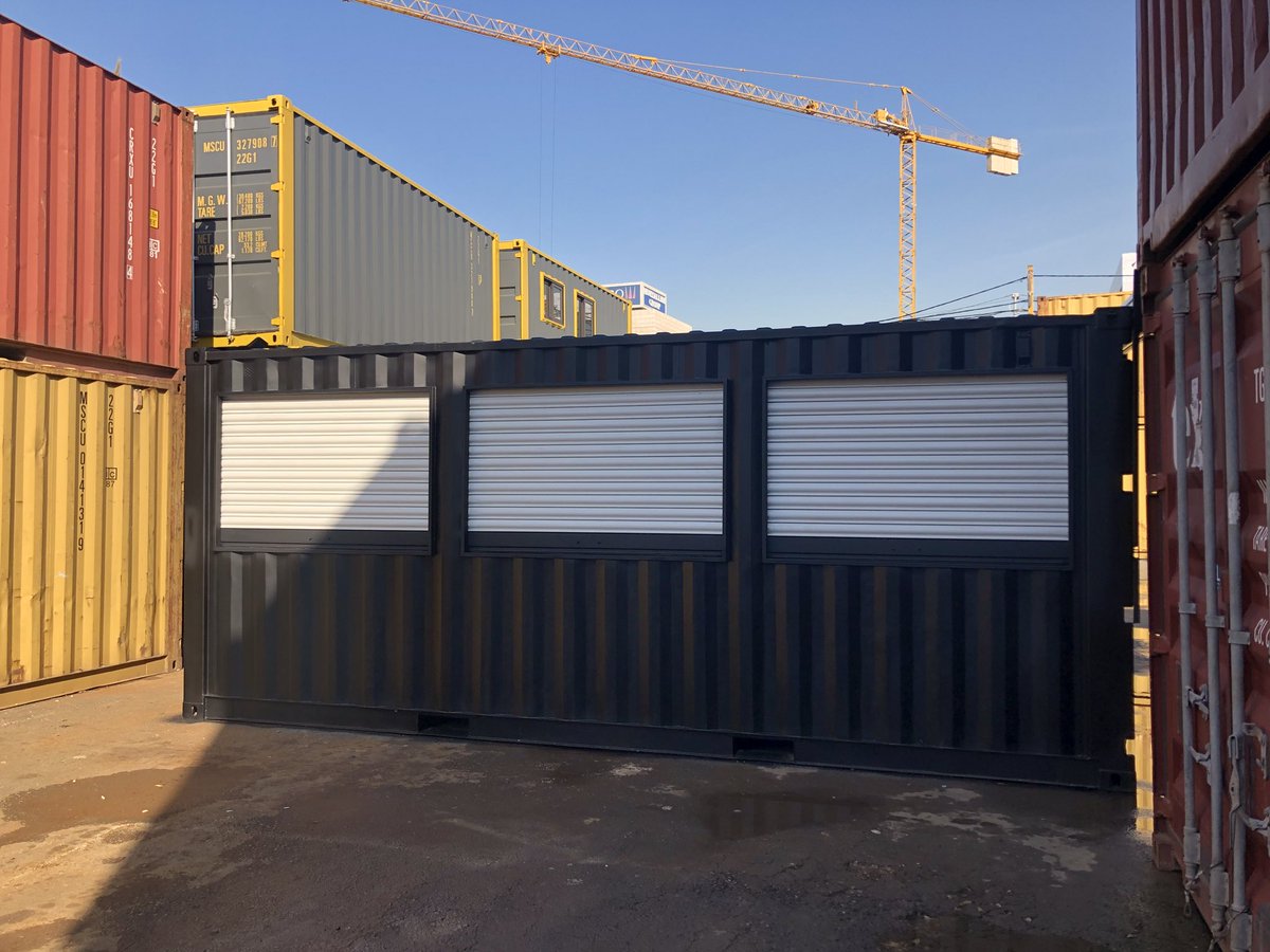 ContainerzLB's tweet photo. Shipping Container Conversions ! Order your own design now , contact us #containers #beirut #lebanon #shipping #intermodal https://t.co/eFPOkz8LOw