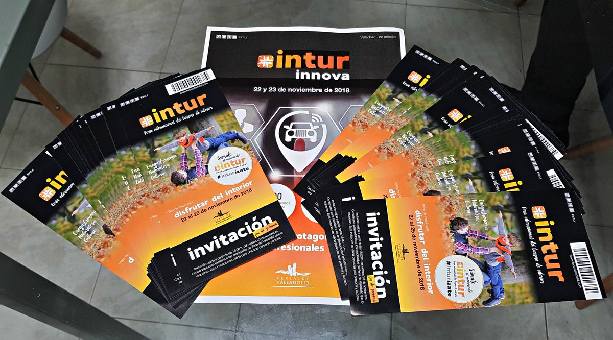 ExperienciasEdD's tweet photo. Los próximos jueves y viernes estaremos presentando el proyecto EdD en INTUR, Feria Internacional del Turismo de Interior: ¿Os apetece acompañarnos? Ya seas un profesional del turismo, o simplemente una persona interesada en conocer este gran evento, nosotros te invitamos 🙂 https://t.co/ZqGNbRSw7t