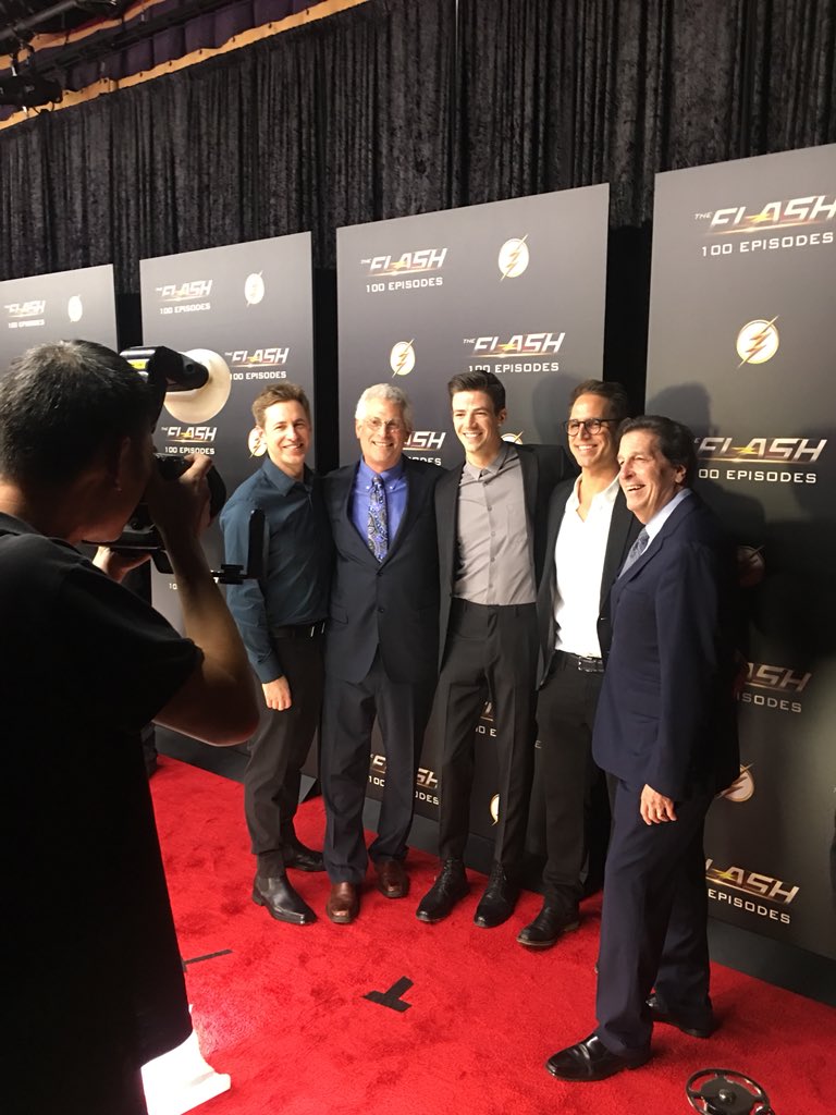WestAllenWorld's tweet image. 📷| Grant Gustin at #TheFlash100 red carpet #TheFlash #Flash100