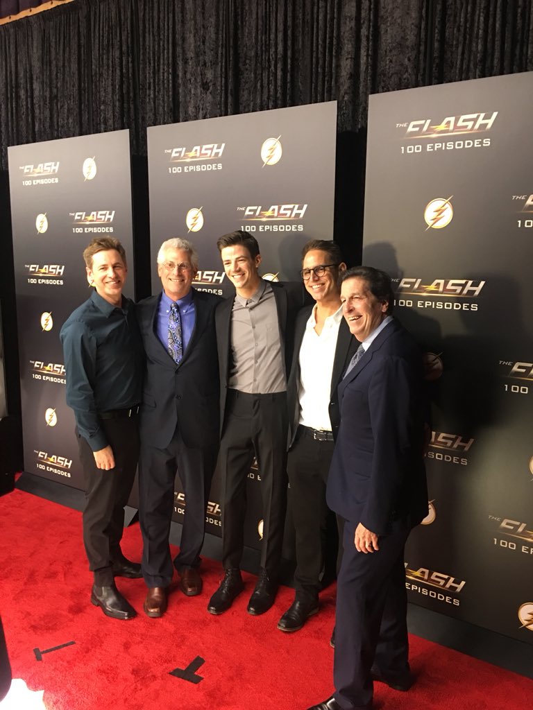 WestAllenWorld's tweet image. 📷| Grant Gustin at #TheFlash100 red carpet #TheFlash #Flash100