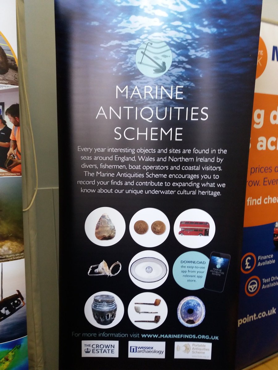 wessexarch's tweet photo. Looking forward to the second day of the @NautArchSoc and @FONSNewportship Conference today in Newport! Come see our display and handle finds reported through archaeological protocols and the Marine Antiquities Scheme
#ArchConf18 #archaeology #maritimearchaeology https://t.co/B7lcMOrcsq