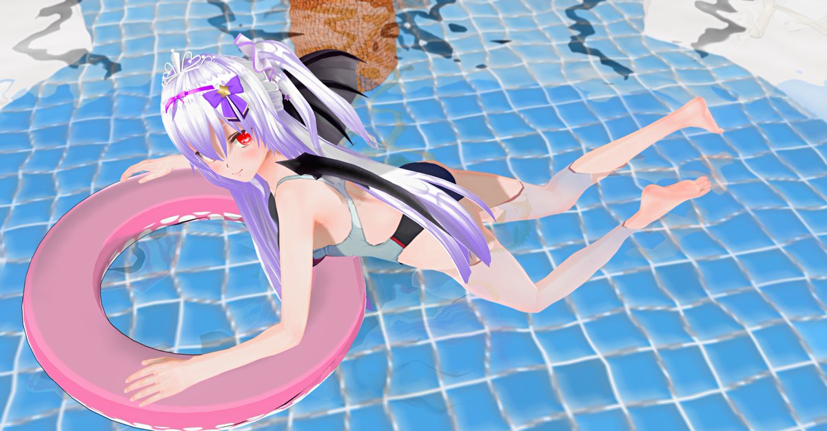 #COM3D2 #CM3D2 
Swimsuit time！pixiv.net/member_illust.… [R18]