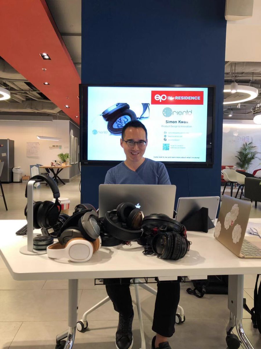 kwan_simon's tweet photo. Scenes from my #entrepreneurinresidence desk at the @liandfung #explorium. Working on something exciting with the fabulous @msbettytrieu https://t.co/frdO44W4RP