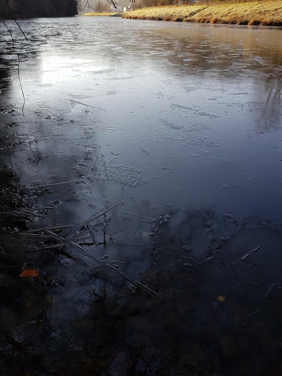BehmNicolas's tweet photo. Can't stop sharing this #beauty with you! #enjoylife and every #moment. Be #grateful and show #gratitude for what you have! I'm like a child at #Christmas: look! look! the first ice on the river this year! 🤓🤪 https://t.co/nBCb6xTRp7