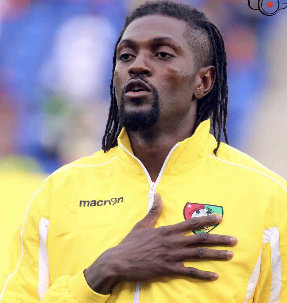 E_Adebayor's tweet photo. SEA, un jour très important pour nous. Que Dieu nous protège 🇹🇬vs🇩🇿 ! #GodFirst #KeepMoving #AllezLesEperverviers #Team228 #WinningMood #LoveMyLife #Lifestyle #LoveMyJob #LiveLife #FunTime #GeneralSEA #teamSEA #NoTimeToCheckTime #LifesGood💯 https://t.co/zRmSdBK1j8
