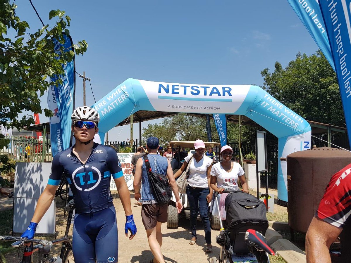 NetstarSA's tweet photo. It's hot and happening at #CC2018. We're so glad to be part of the awesome atmosphere. #CycleLikeABoss #LoveCycling https://t.co/Ih70keqlFI