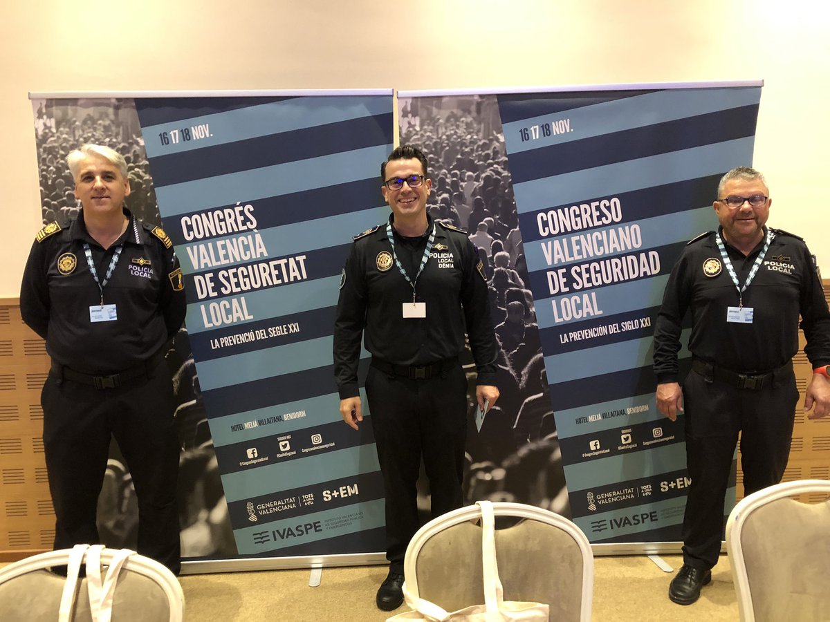 Congreso_ICV's tweet photo. Congreso Valenciano de Seguridad Local. La prevención del Siglo XXI #CongresoSeguridad2018
Hoy Domingo seguimos con el “El encuentro de policías locales doctores universitarios” Punto de partida del CISE “Centro de Investigación en Seguridad y Emergencias”. https://t.co/MROUsHxmCl