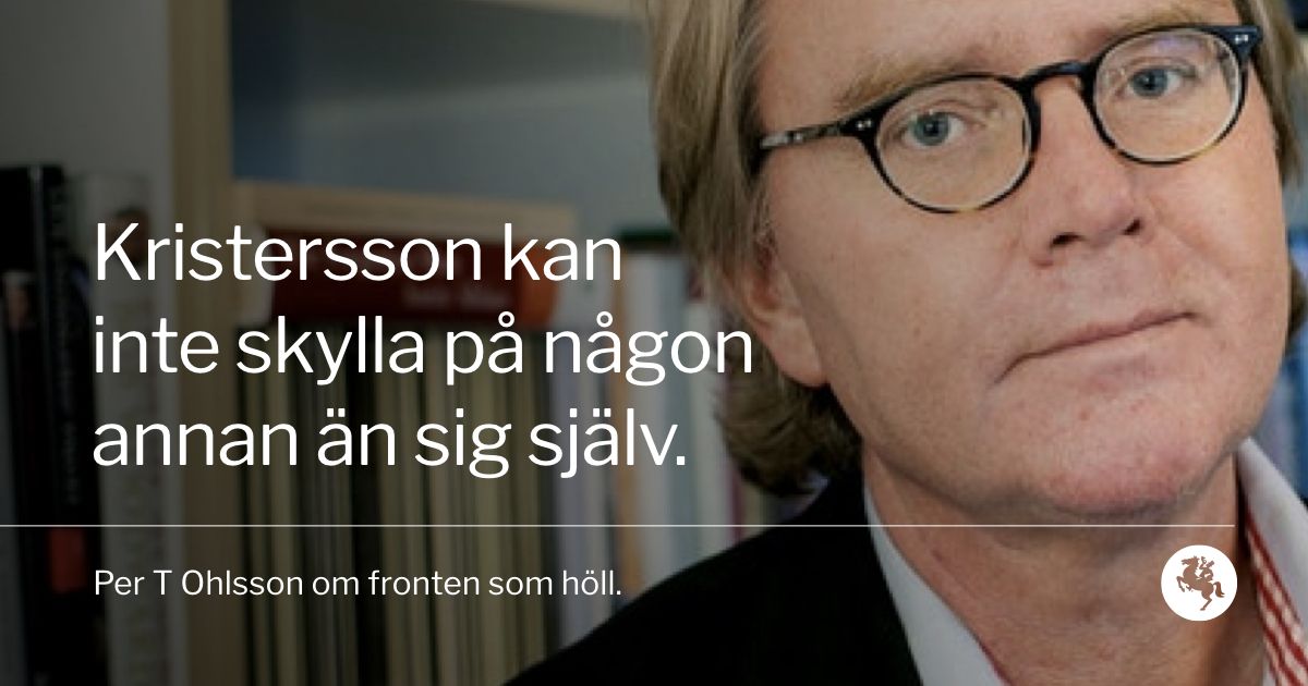 Per T Ohlsson om fronten som höll. #svpol bit.ly/2Q8SxRe