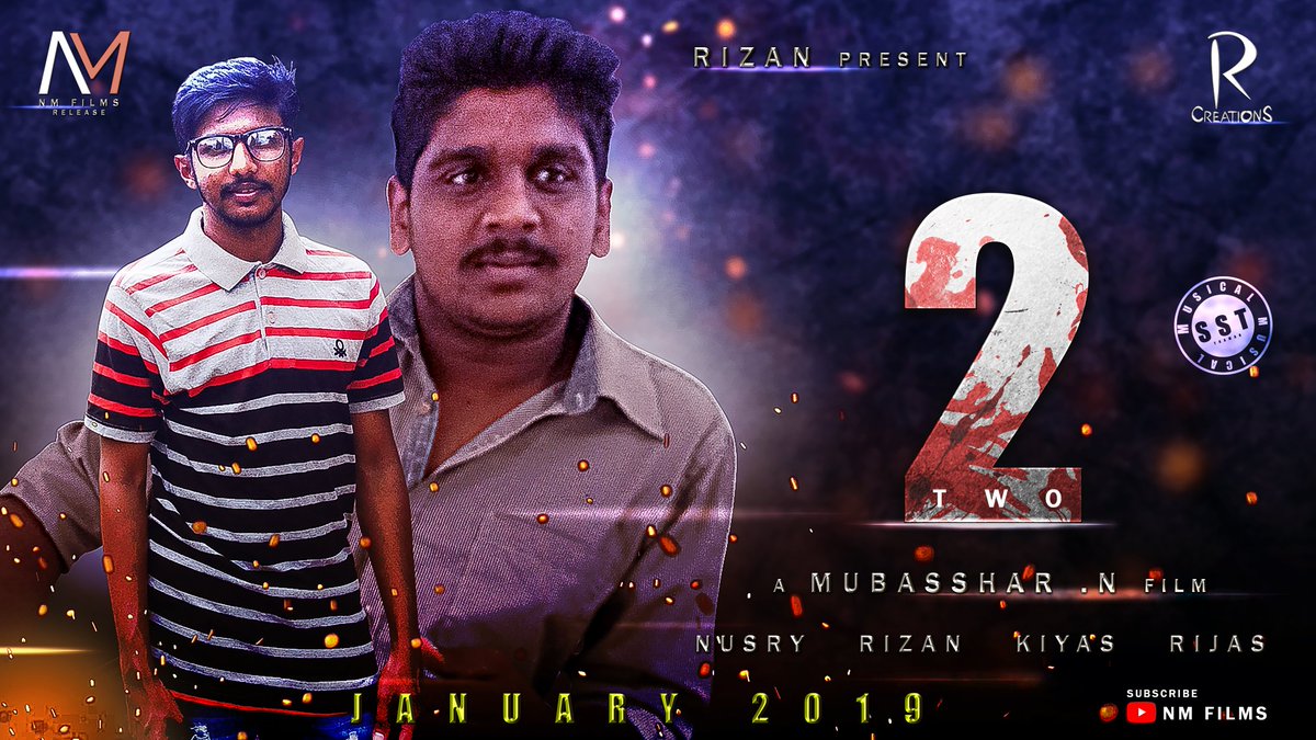 mubasshar_n's tweet image. Here's the Look of 2
#2Two #2ShortFilm #LookOf2 #ShortFilm 

Directed by @mubasshar_n 
@mohammedrizans #Nusry #Rijas #Kiyas #SST #SSTMusical #ThamanS #Thaman