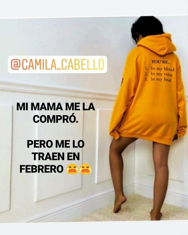 SimeJanis's tweet photo. @Camila_Cabello .........Mi mamá me compro tu sudadera,estoy muy pero muy feliz de tenerla y además me voy a comprar tu álbum.
Ya quiero que estés en España ,quiero ir a tu concierto y conocerte en persona.
Ojalá pueda ser pronto,porque si no es así no que voy a hacer.
#TEAMOCAM https://t.co/NfweOXBjlW