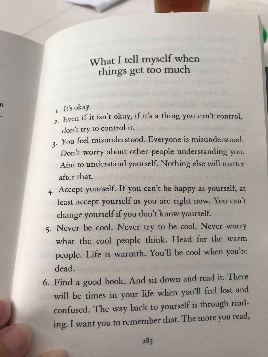 JacWard7's tweet photo. Being a teenager is hard ... I text this to my son &amp; the part he liked best was ‘head for the warm people’ 😄 ... wonder which part, if any, will resonate with you? https://t.co/Wi8ZwXdgw2
