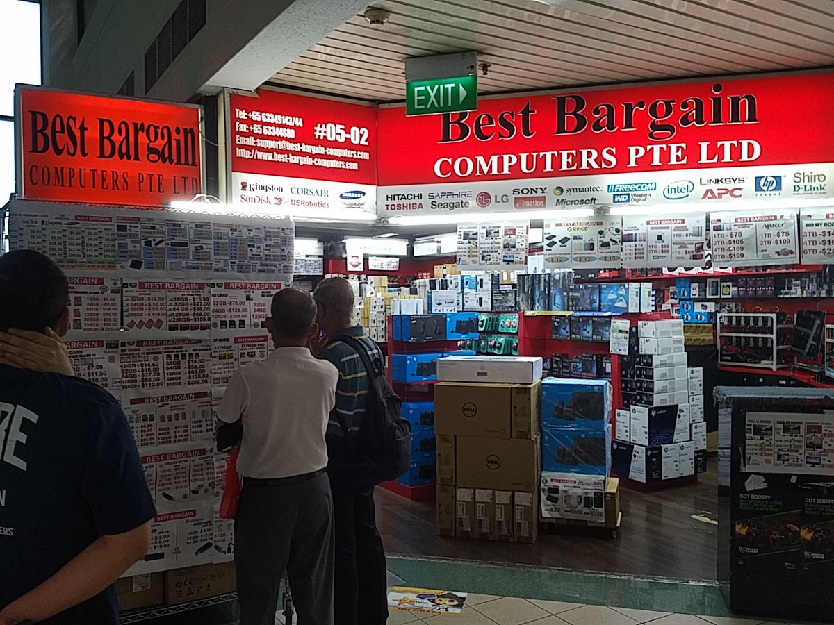 Gyrowoof's tweet image. Around #Simlim Square, #Singapore PC hardware mall for a walk around and price check today. :)